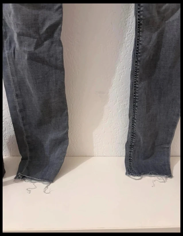 Jean Zara Taille Haute Skinny - Taille 36 (S) - Antraciet Grijs – photo 4